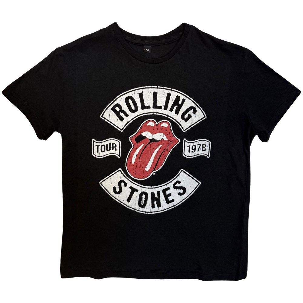 The Rolling Stones - US Tour 1978 Tshirt Enfant - Noir